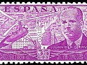 Spain 1941 Juan De La Cierva 35 CTS Lilac Pink Edifil 942. 942. Uploaded by susofe